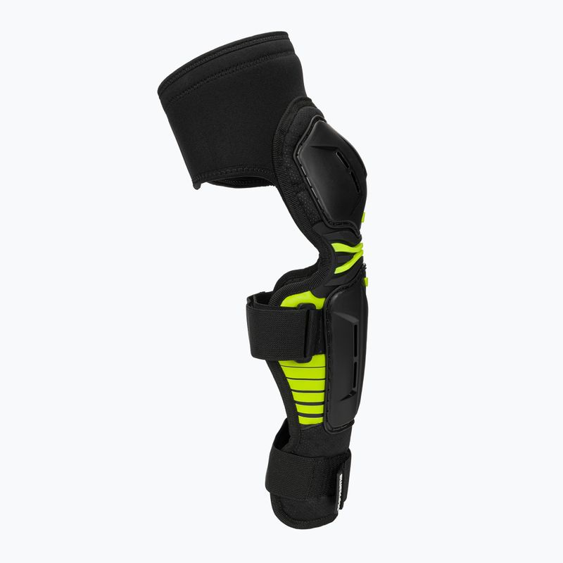 Ochraniacze rowerowe na kolana dziecięce Bluegrass Big Horn Jr black/green 3