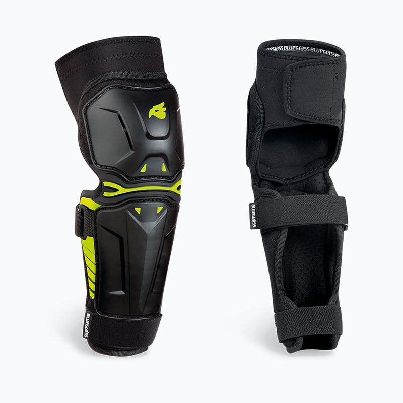 Ochraniacze na łokcie dziecięce Bluegrass Big Horn Jr black/green 2