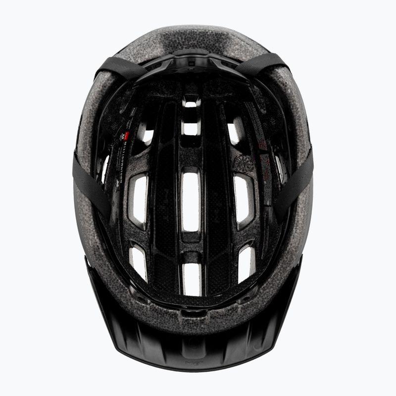 Kask rowerowy MET Downtown black glossy 5