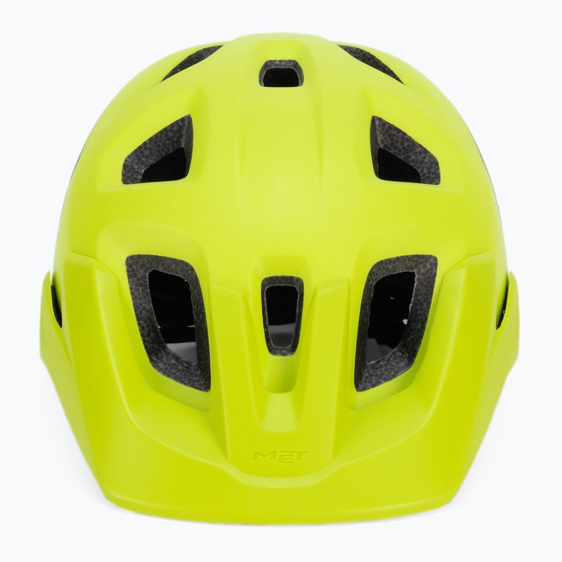Kask rowerowy MET Echo żółty 3HM118CE00MVE1 2