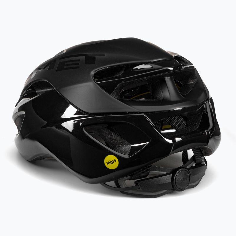 Kask rowerowy MET Rivale II Mips black matt glossy 4