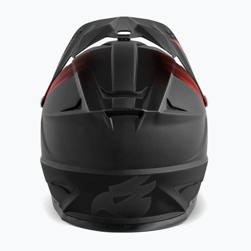 Kask rowerowy Bluegrass Intox black red matt 2