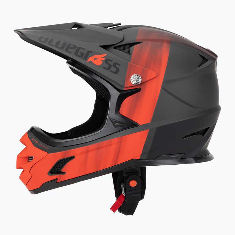 Kask rowerowy Bluegrass Intox black red matt 3