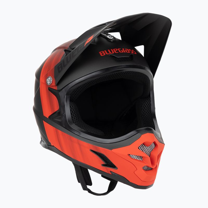 Kask rowerowy Bluegrass Intox black red matt 8