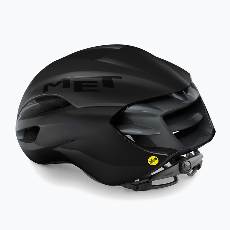 Kask rowerowy MET Manta MIPS black matt glossy 3