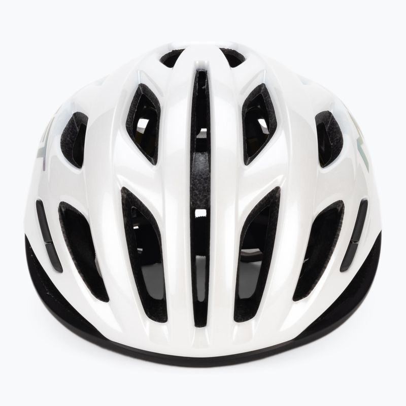 Kask rowerowy MET Estro Mips white holographic matt glossy 2