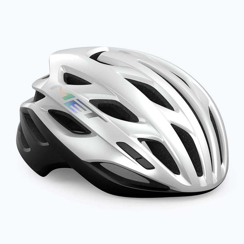 Kask rowerowy MET Estro Mips white holographic matt glossy 6