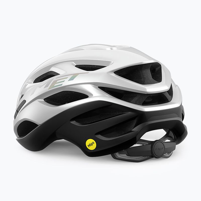Kask rowerowy MET Estro Mips white holographic matt glossy 8