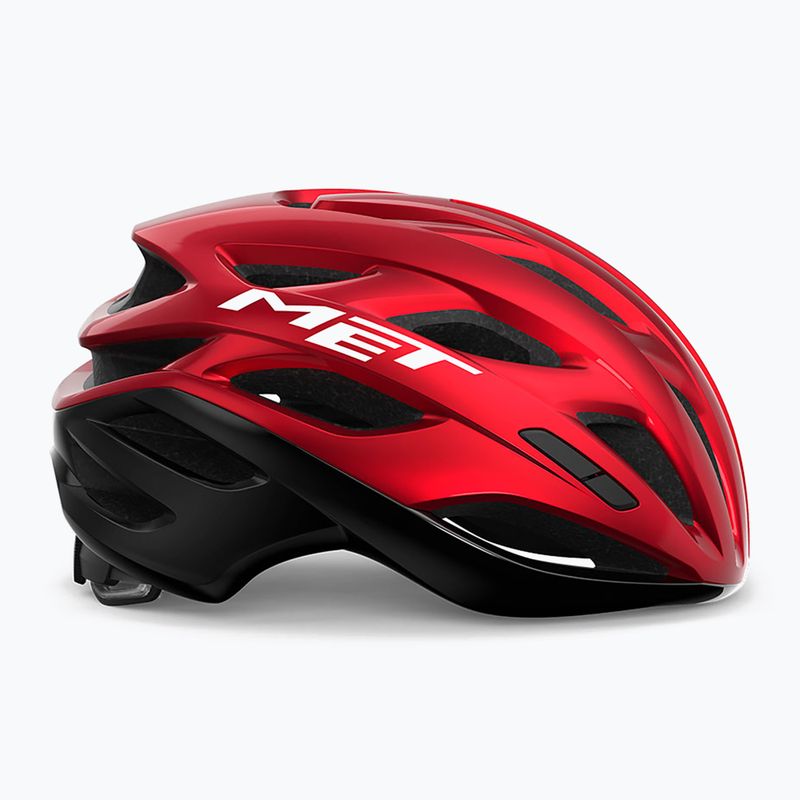 Kask rowerowy MET Estro Mips red/black metallic glossy 7