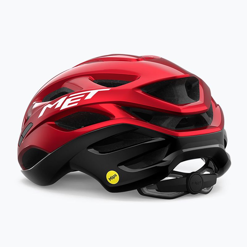 Kask rowerowy MET Estro Mips red/black metallic glossy 9
