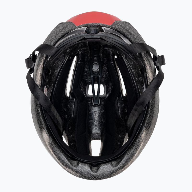 Kask rowerowy MET Strale czarno-czerwony 3HM107CE00MNR4 5