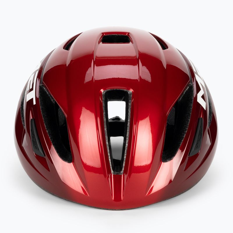 Kask rowerowy MET Strale czerwony 3HM107CE00MRO2 2