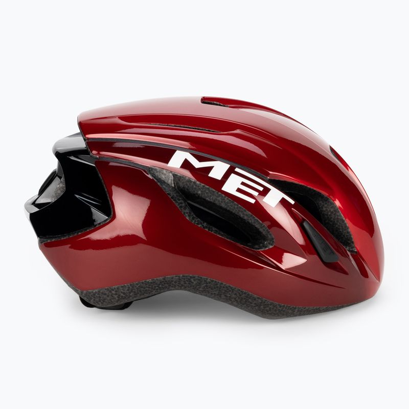 Kask rowerowy MET Strale czerwony 3HM107CE00MRO2 3