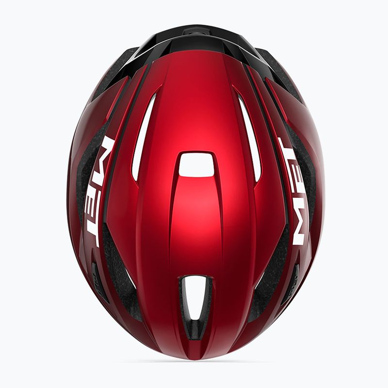 Kask rowerowy MET Strale czerwony 3HM107CE00MRO2 8