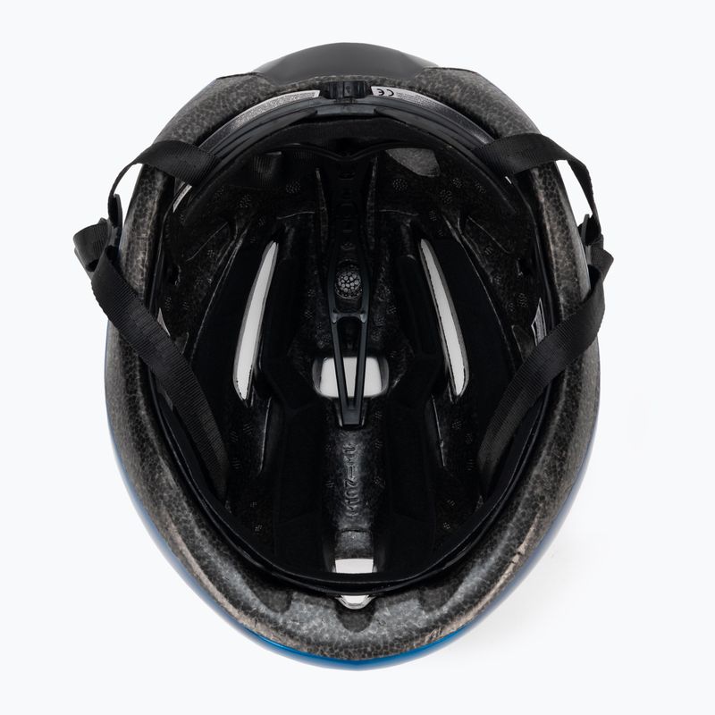 Kask rowerowy MET Strale niebieski 3HM107CE00MBL2 5