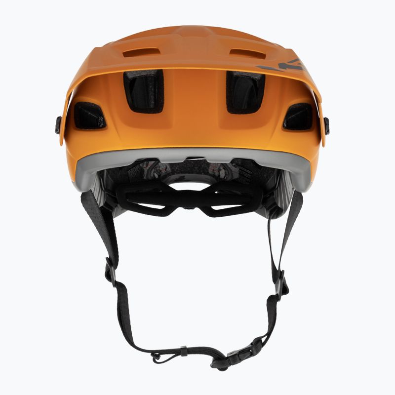 Kask rowerowy MET Terranova orange/titanium metalic matt 2