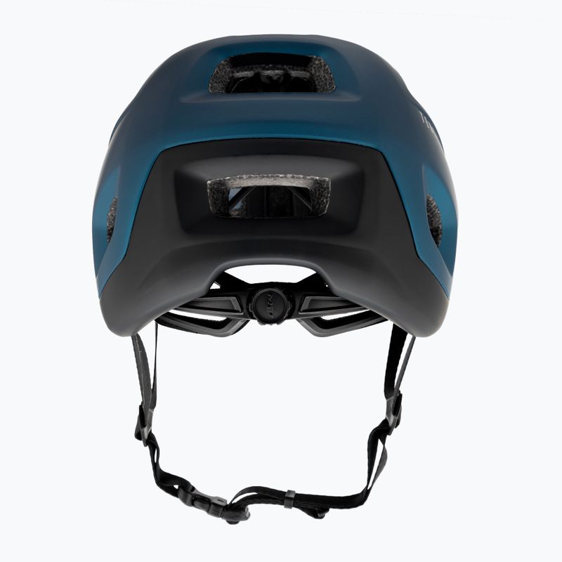 Kask rowerowy MET Terranova teal blue/black metalic matt 3