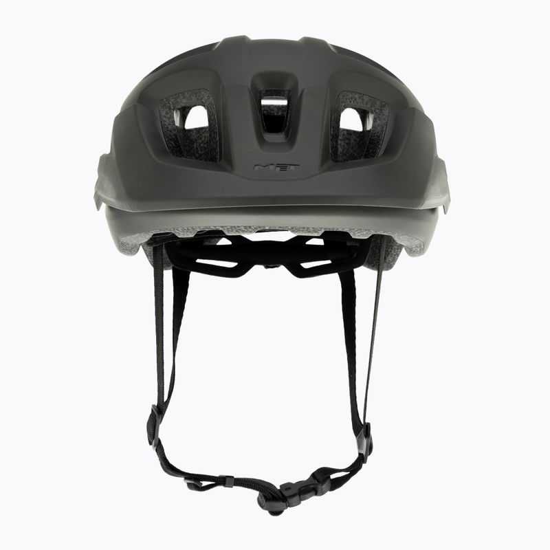 Kask rowerowy MET Echo titanium metalic matt 2