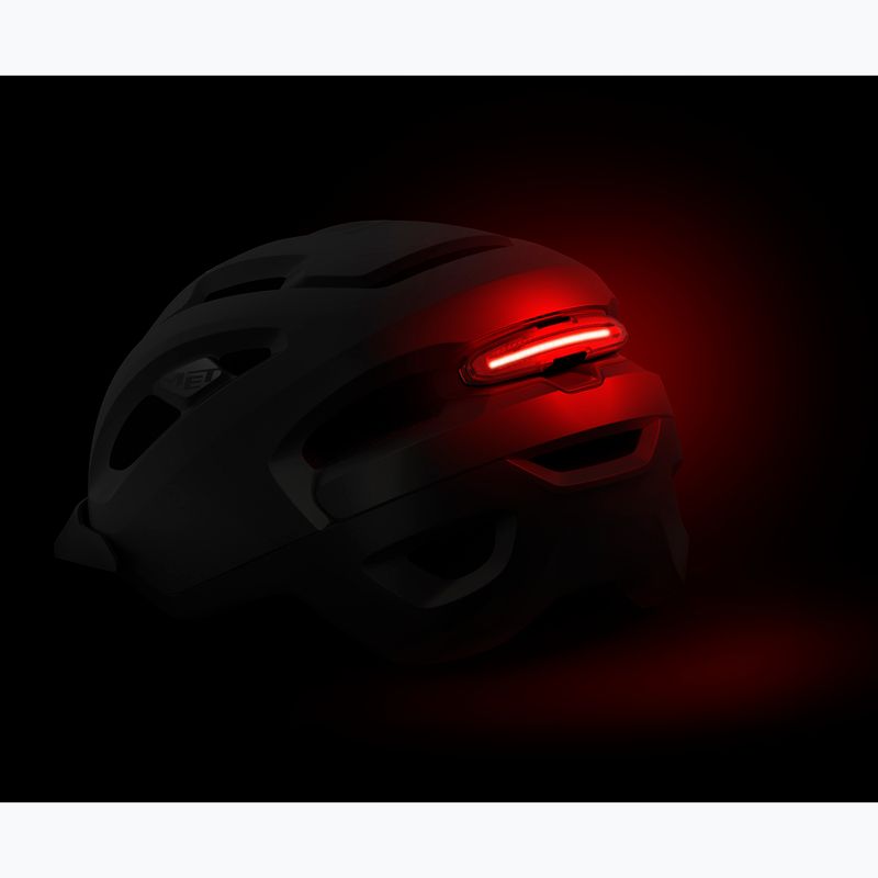 Lampka rowerowa na kask MET Magnetic USB LED 3