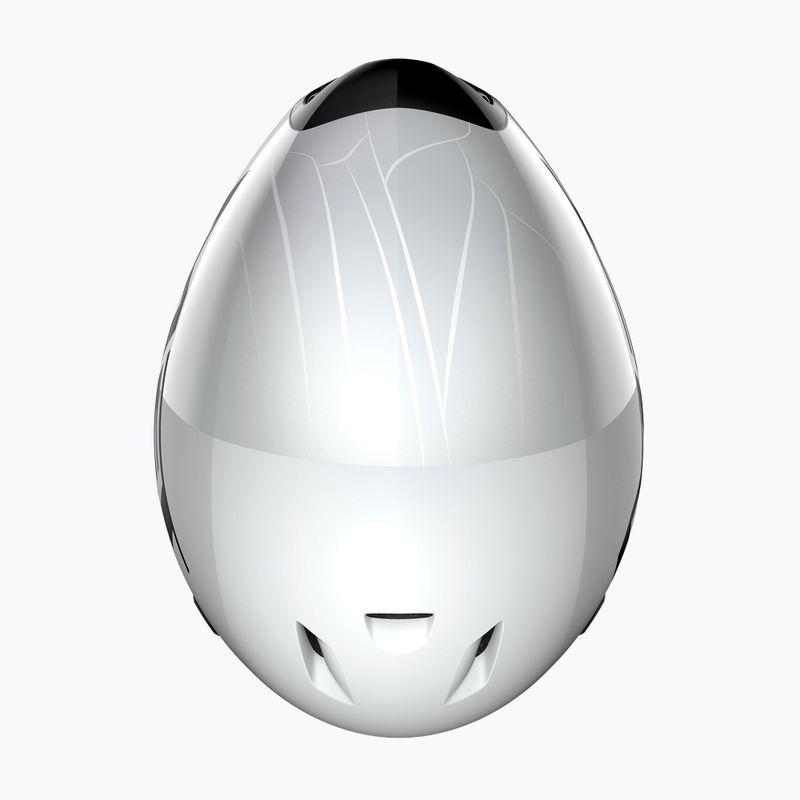 Kask rowerowy MET Codatronica white/silver matt glossy 4
