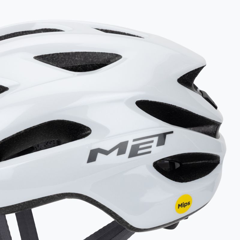 Kask rowerowy MET Idolo Mips white glossy 7