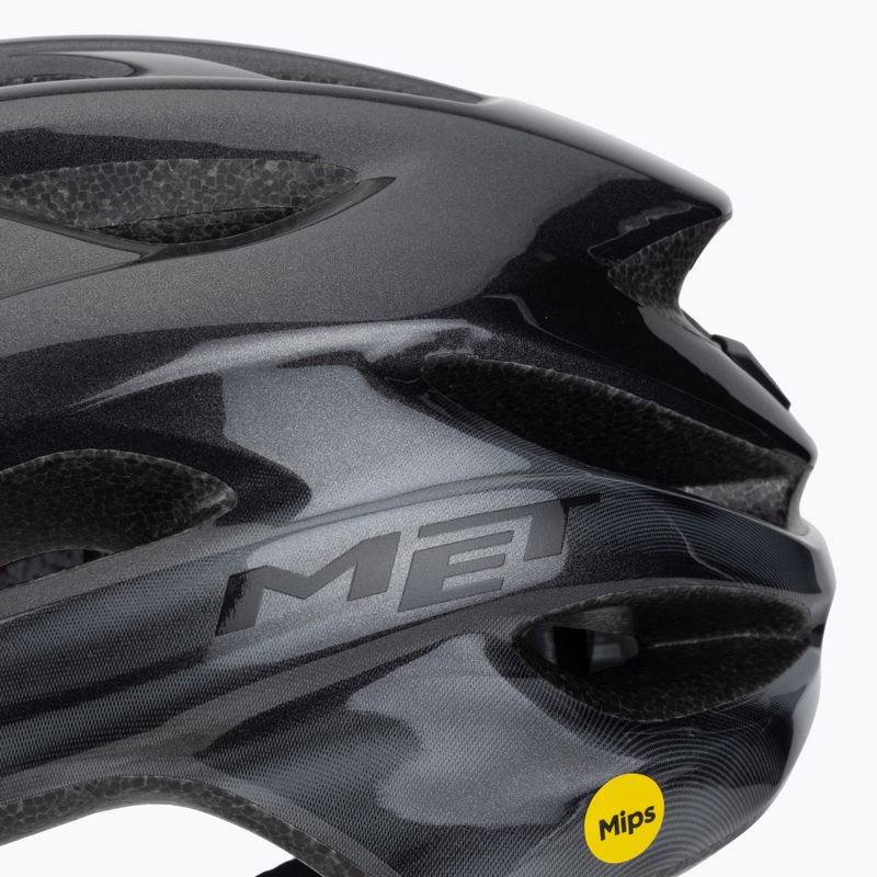 Kask rowerowy MET Idolo Mips titanium glossy 7