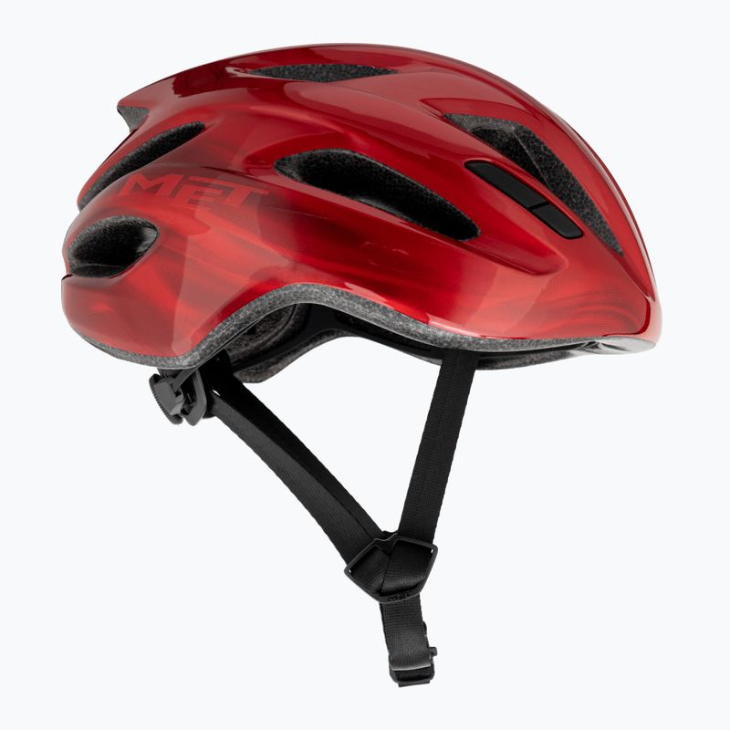 Kask rowerowy MET Idolo red metallic glossy 4