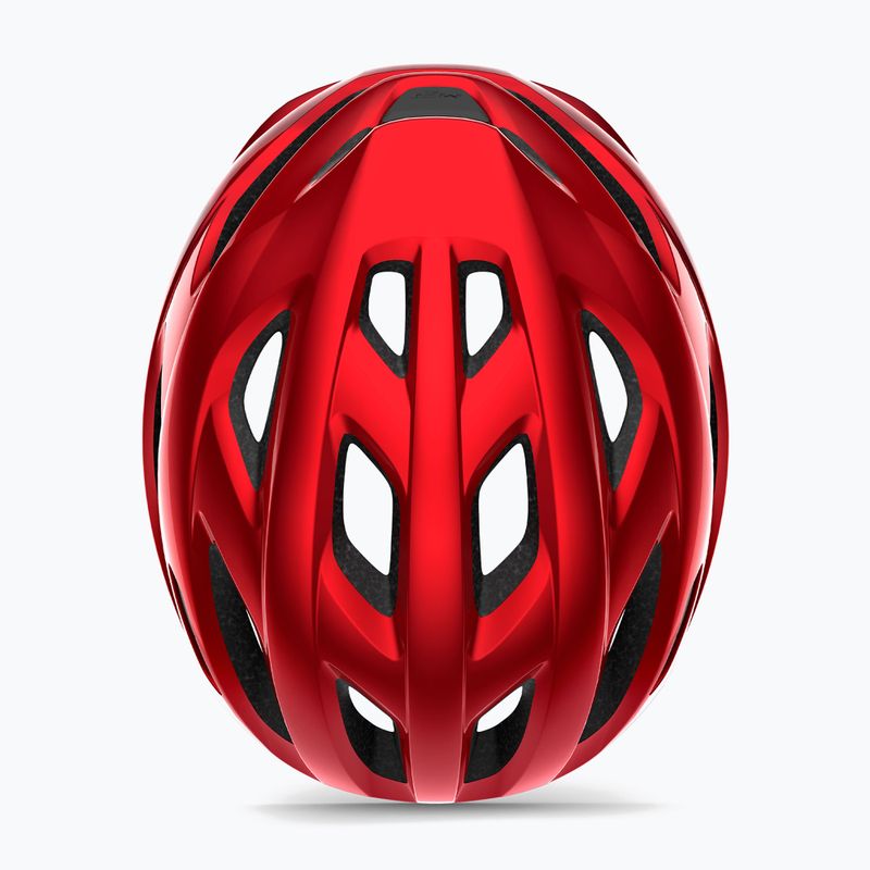 Kask rowerowy MET Idolo red metallic glossy 7