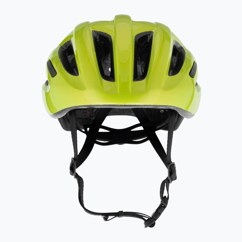 Kask rowerowy MET Idolo lime yellow metallic glossy 2