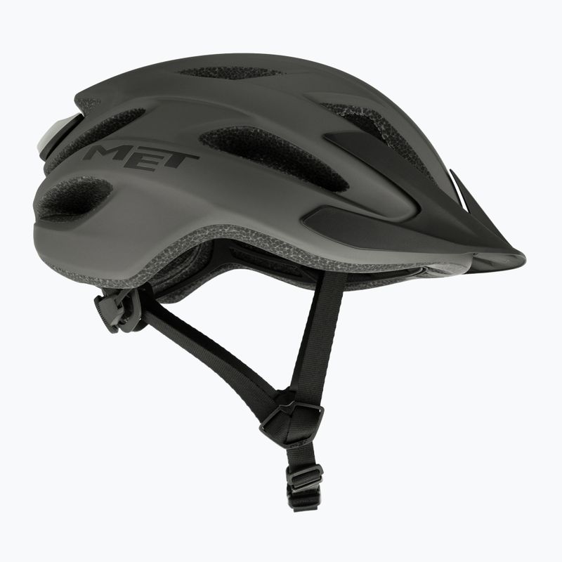 Kask rowerowy MET Crossover titanium matt 4