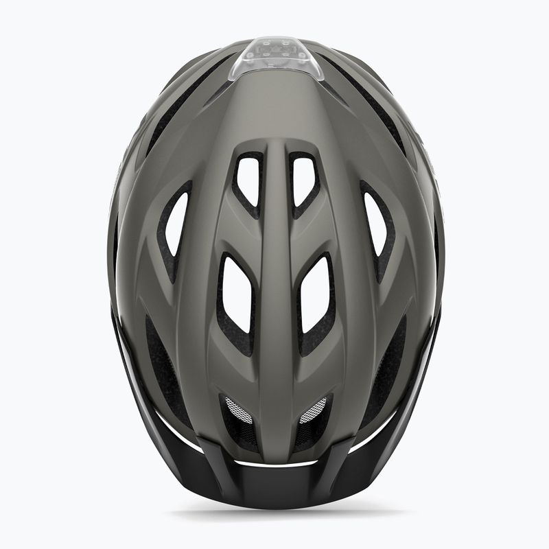Kask rowerowy MET Crossover titanium matt 7