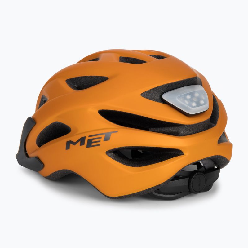 Kask rowerowy MET Crossover pomarańczowy 3HM149CE00UNAR1 4