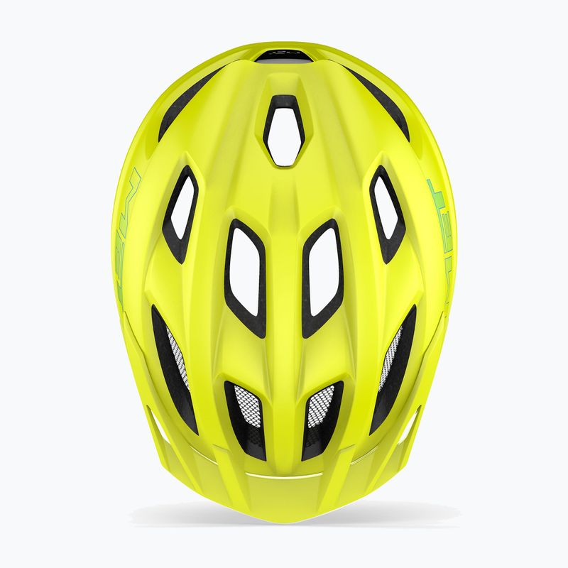 Kask rowerowy dziecięcy MET Crackerjack Mips lime matt 4