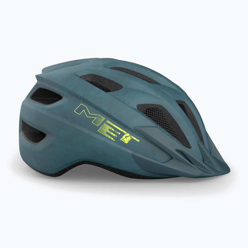 Kask rowerowy dziecięcy MET Crackerjack Mips petrol matt 3