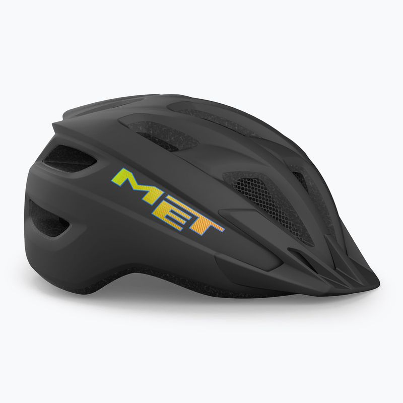 Kask rowerowy dziecięcy MET Crackerjack czarny 3HM147CE00UNNO1 8