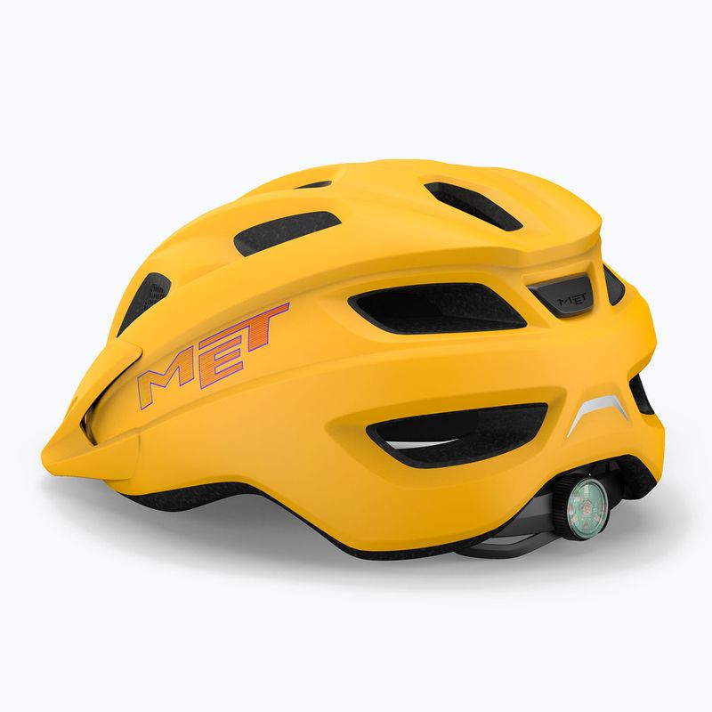 Kask rowerowy dziecięcy MET Crackerjack pomarańczowy 3HM147CE00UNAR1 7