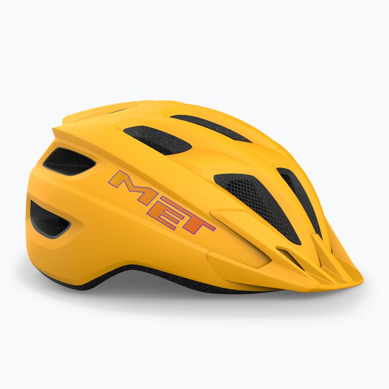 Kask rowerowy dziecięcy MET Crackerjack pomarańczowy 3HM147CE00UNAR1 8