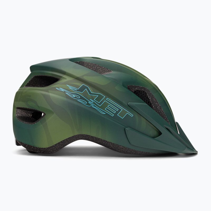 Kask rowerowy dziecięcy MET Crackerjack zielony 3HM147CE00UNVE1 3