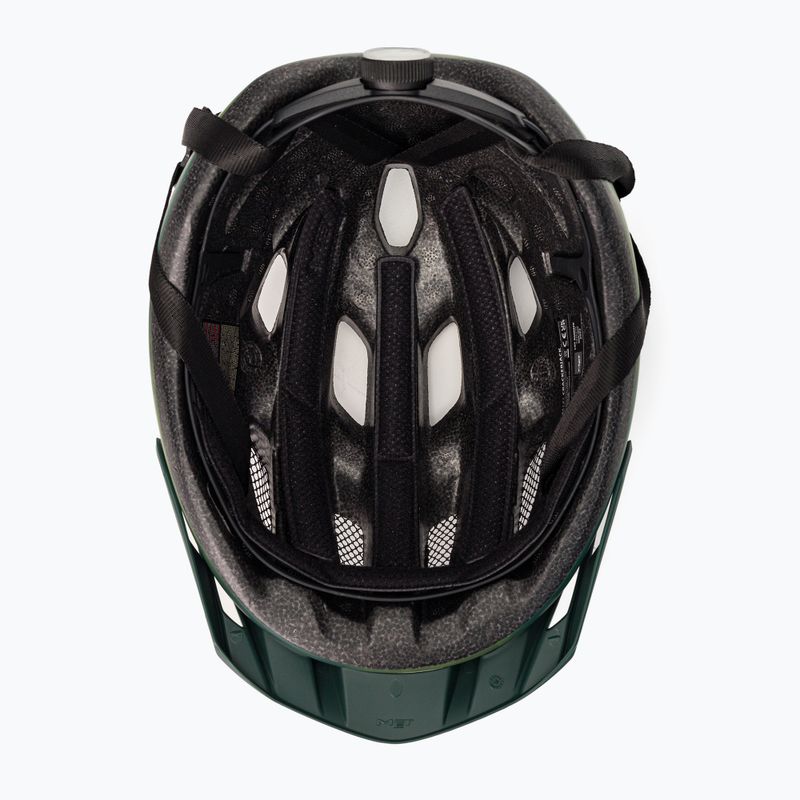 Kask rowerowy dziecięcy MET Crackerjack zielony 3HM147CE00UNVE1 5