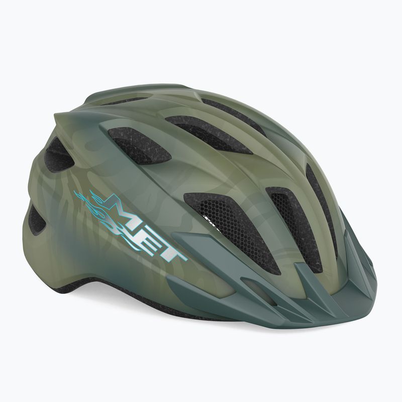 Kask rowerowy dziecięcy MET Crackerjack zielony 3HM147CE00UNVE1 6