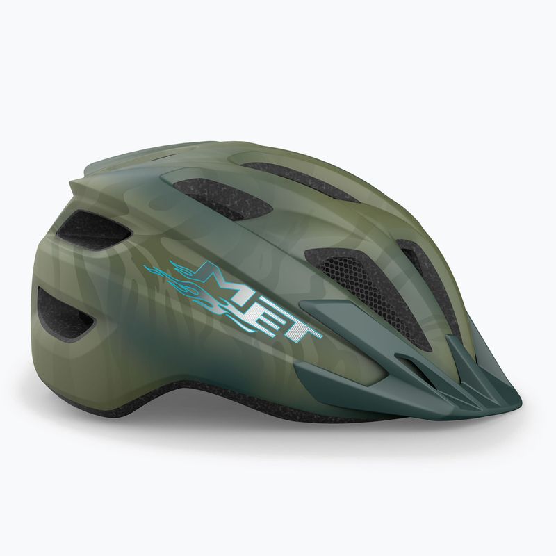 Kask rowerowy dziecięcy MET Crackerjack zielony 3HM147CE00UNVE1 8