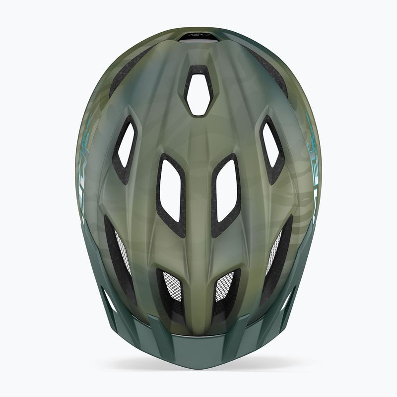 Kask rowerowy dziecięcy MET Crackerjack zielony 3HM147CE00UNVE1 9