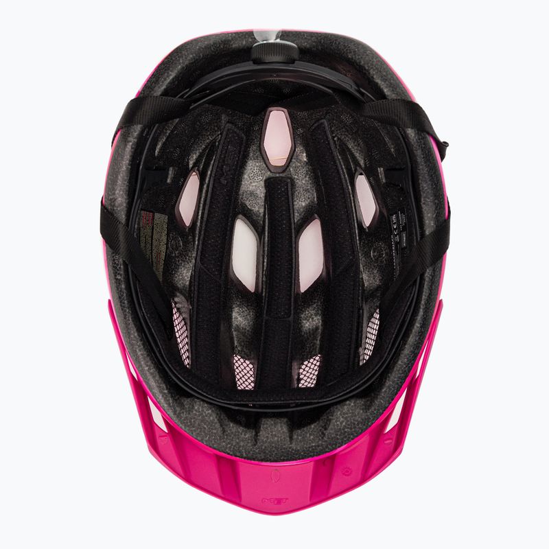 Kask rowerowy dziecięcy MET Crackerjack różowy 3HM147CE00UNPK1 5