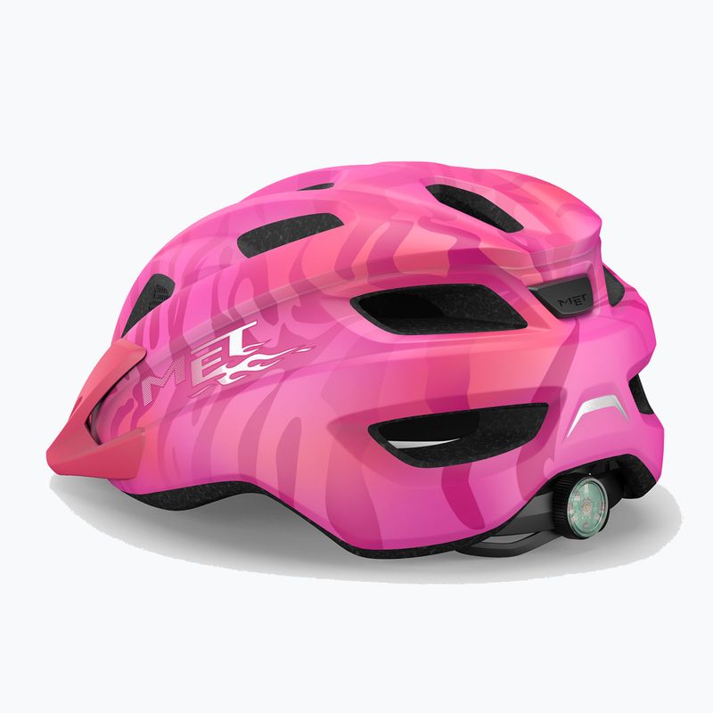 Kask rowerowy dziecięcy MET Crackerjack różowy 3HM147CE00UNPK1 7