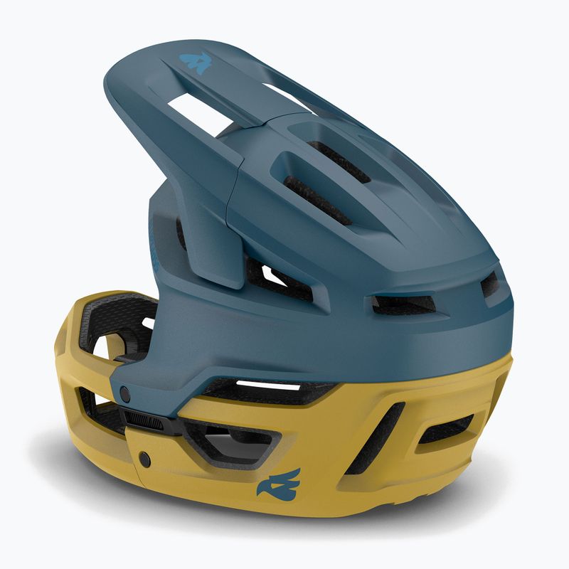 Kask rowerowy Bluegrass Vanguard blue ochre matt 3