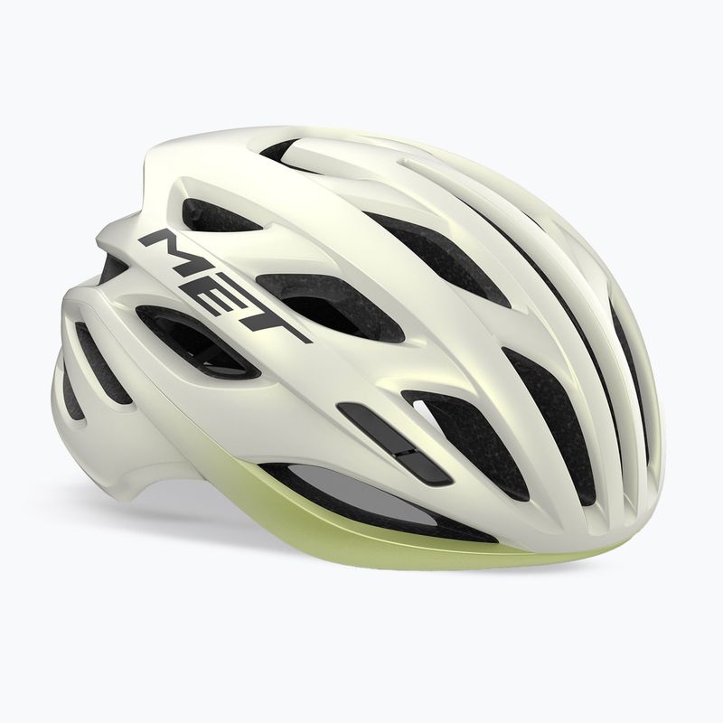 Kask rowerowy MET Estro Mips vanilla ice/lime matt