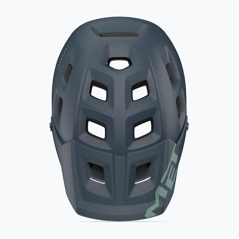 Kask rowerowy MET Terranova midnight matt 4