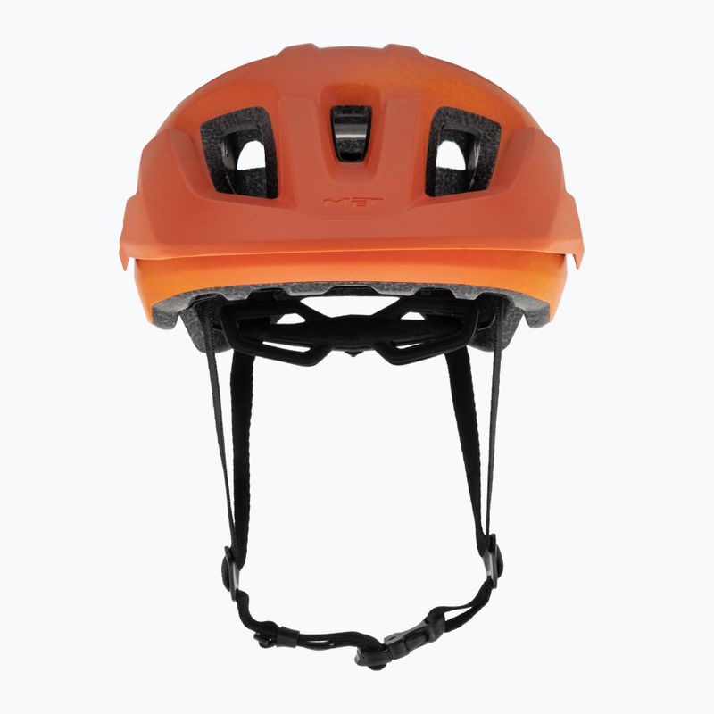 Kask rowerowy MET Echo orange rust matt 2