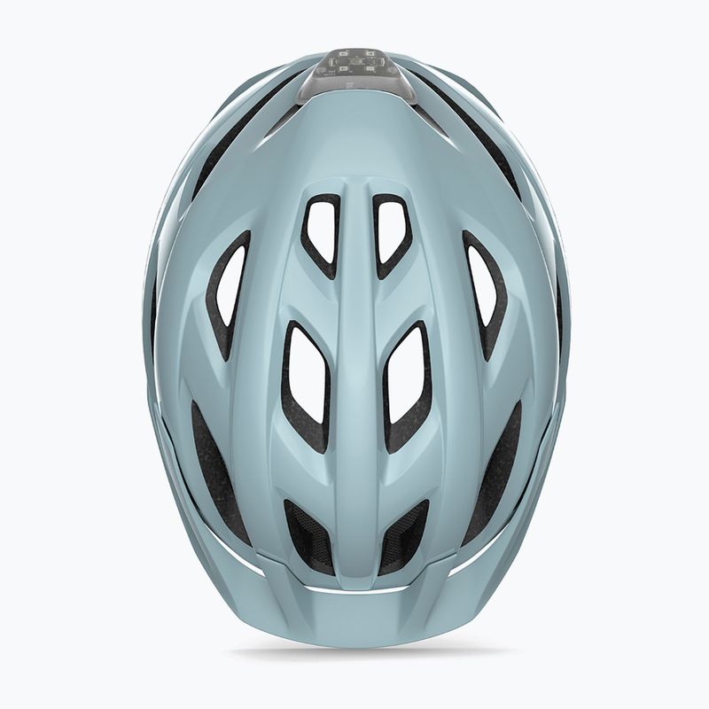 Kask rowerowy MET Crossover stone blue matt 4