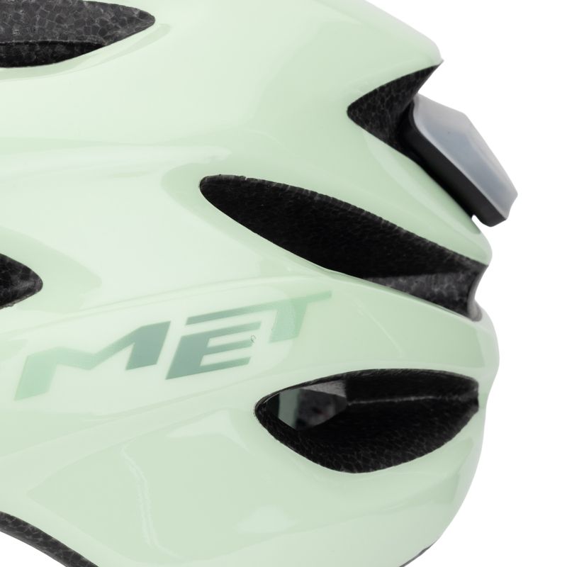 Kask rowerowy MET Crossover mint glossy 7